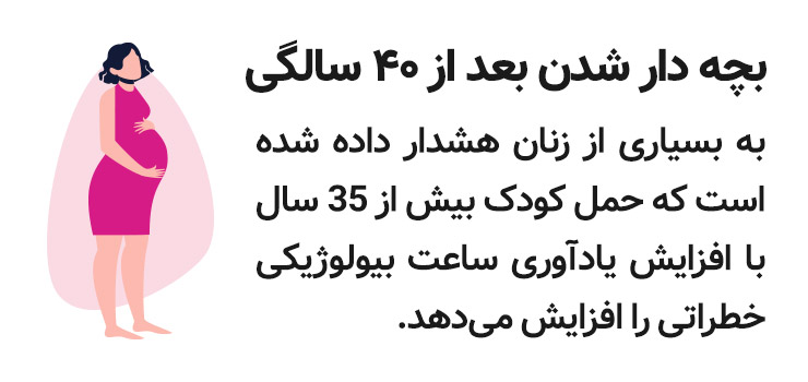 بهترین روش بارداری در سن بالا + بارداری بعد از 40 سالگی