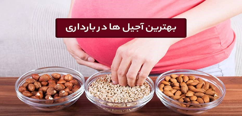 « بهترین آجیل برای بارداری »