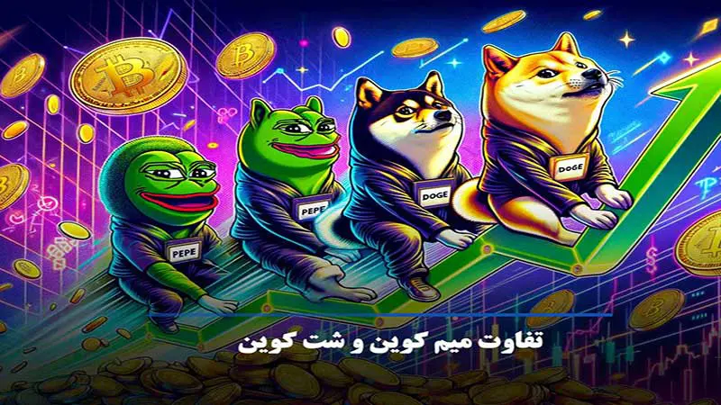 میم کوین چیست و چه فرقی با شت کوین دارد؟