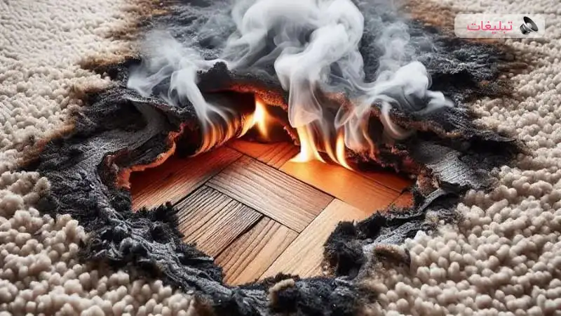 7 روش موثر برای رفع سوختگی فرش با سشوار در منزل