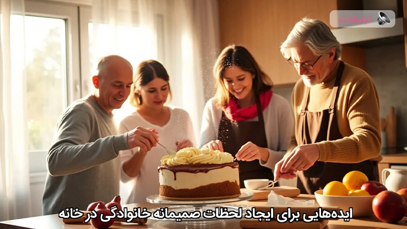 ایده‌هایی برای ایجاد لحظات صمیمانه خانوادگی در خانه
