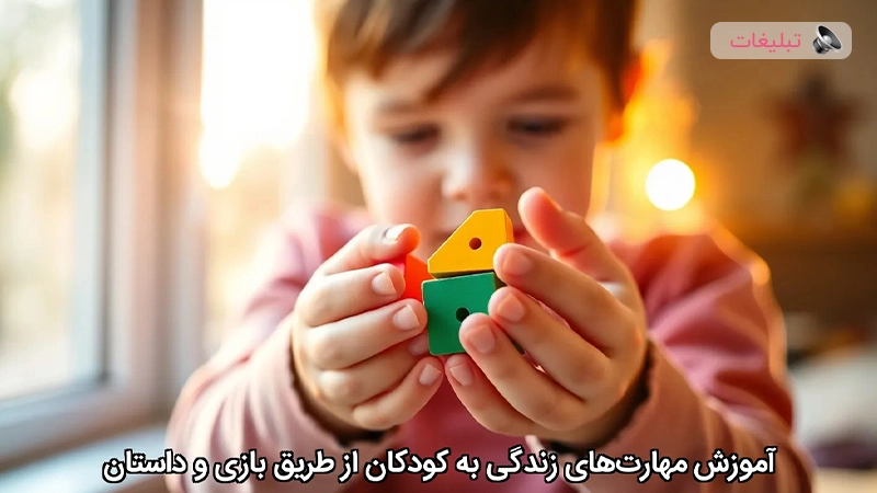 آموزش مهارتهای زندگی به کودکان از طریق بازی و داستان