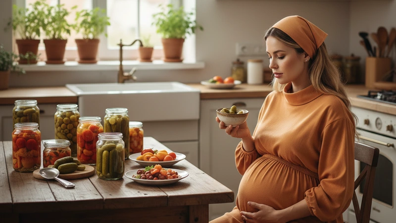 وقتی مادر باردار هوس ترشی می‌کنه، یعنی چی؟