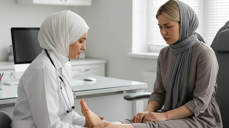 علت ضعف رفتن پاها