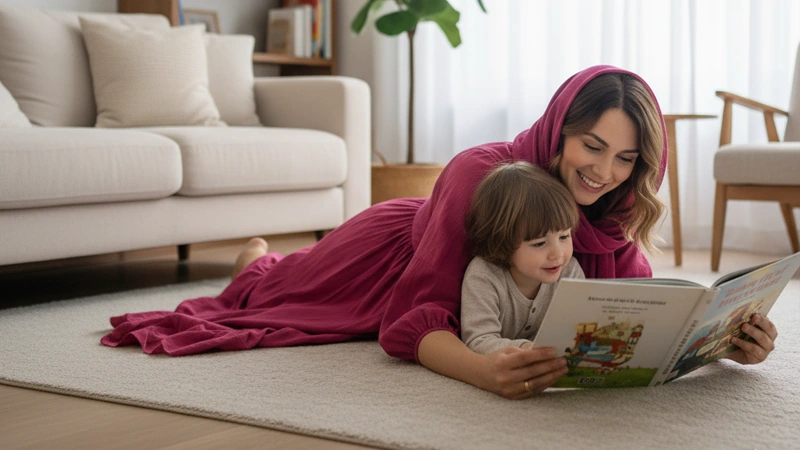 بهترین روش‌های تشویق کودک به کتاب‌خوانی ( ۳ تا ۷ سالگی )