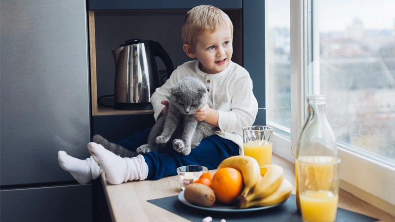 تقویت سیستم ایمنی کودکان با تغذیه در فصل سرما