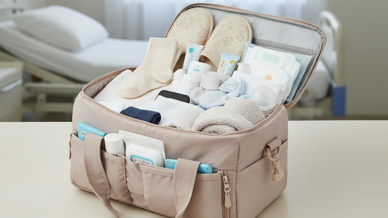 چک‌لیست کامل ساک بیمارستان برای مادر و نوزاد