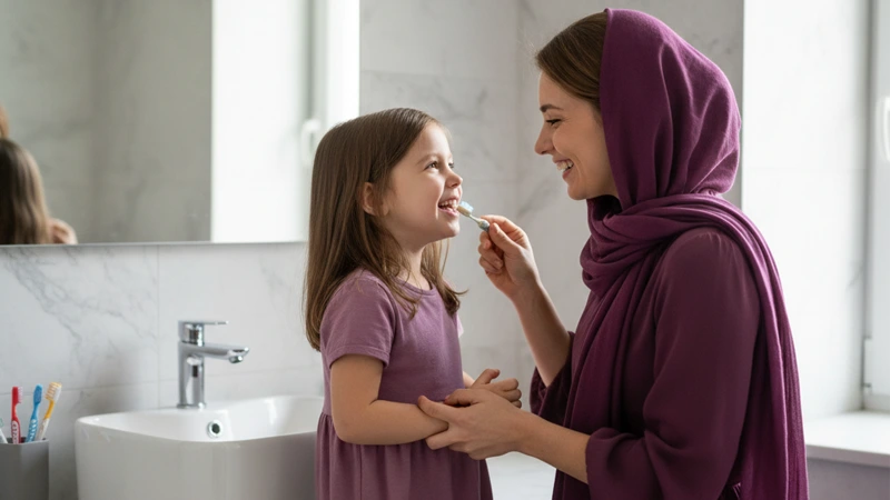 چطور کودک را به مسواک زدن علاقه‌مند کنیم؟