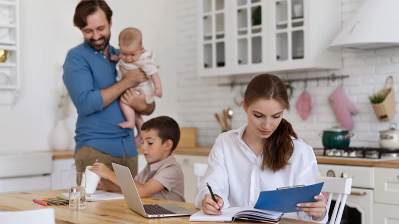 راه‌حل‌های مدیریت زمان برای والدین پرکار