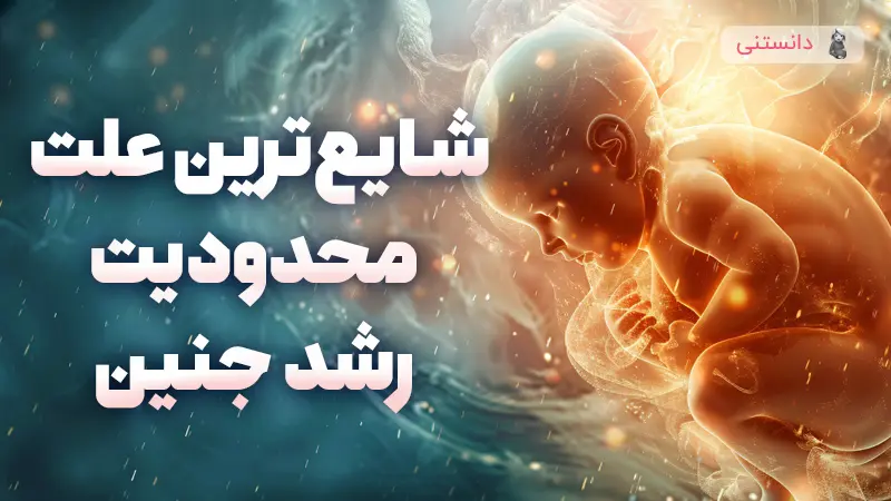 شایعترین علت محدودیت رشد جنین چیه؟