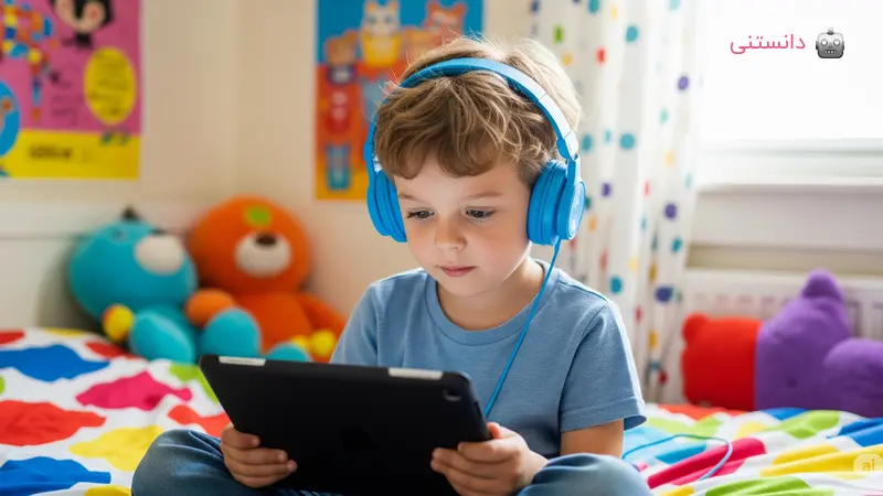 تاثیر استفاده از دستگاه دیجیتال بر کودک