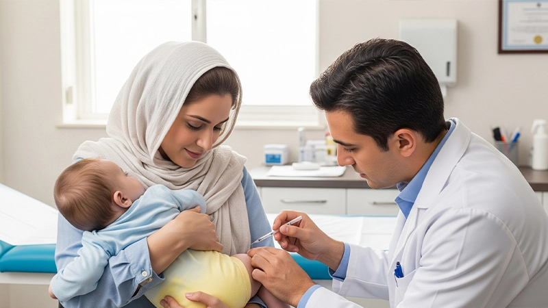 چرا واکسیناسیون نوزاد ضروریه؟