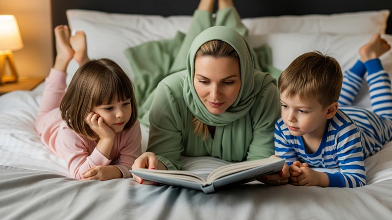 اهمیت قصه‌گویی شبانه در رشد ذهنی کودک