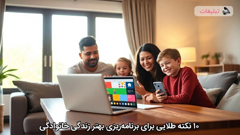 ۱۰ نکته طلایی برای برنامهریزی بهتر زندگی خانوادگی