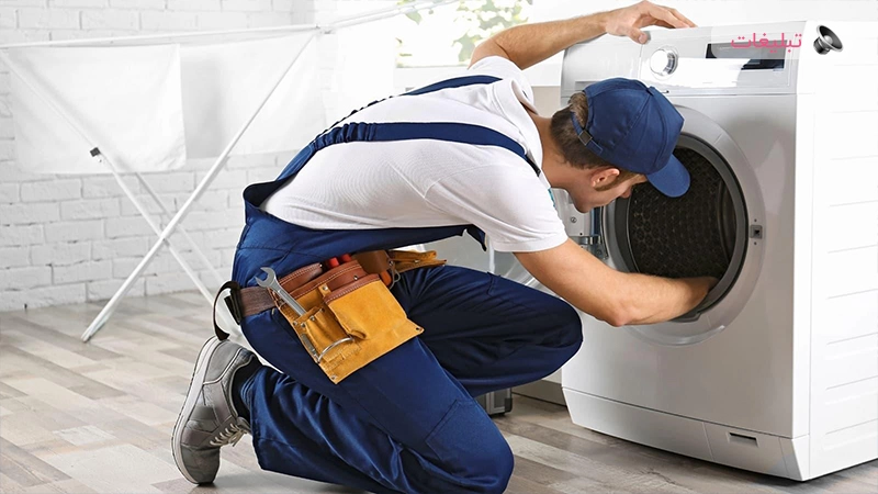 علت لرزش ماشین لباسشویی هنگام خشک کن چیست؟