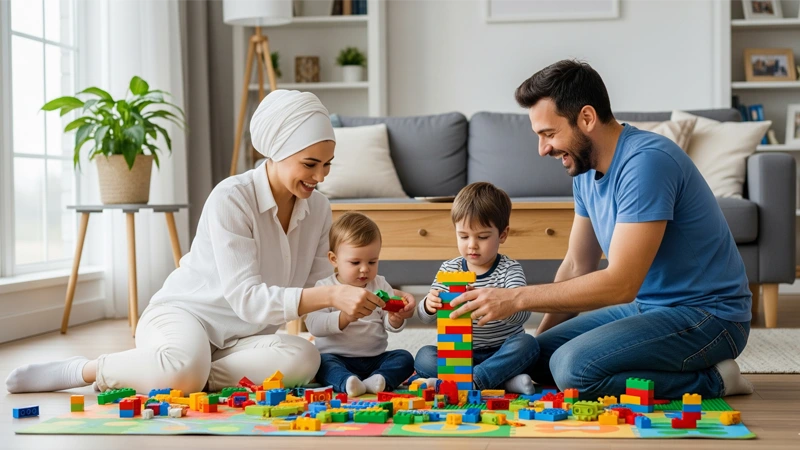 چرا بازی با والدین برای بچه‌ها مهمه؟