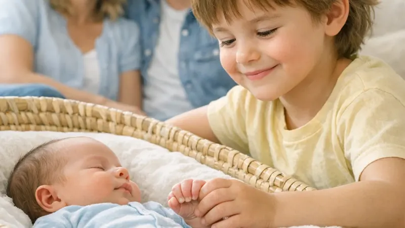کمک به کودک 5 ساله برای درک و مدیریت احساس حسادت به خواهر یا برادر جدید