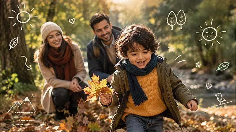 اثر فضای سبز روی روان کودک/5 راه طبیعت درمانی